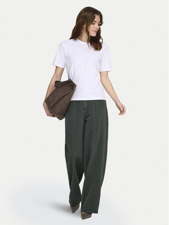ONLY ONLY Tričko Freja 15367970 Biela Regular Fit