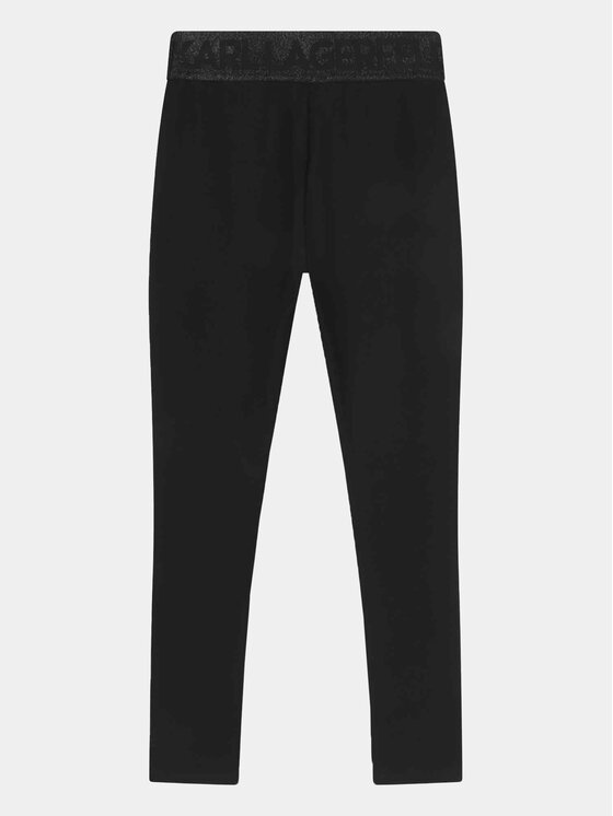 Karl Lagerfeld Kids Karl Lagerfeld Kids Legginsy Z14213 S Czarny Slim Fit