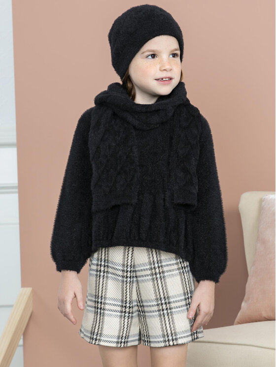 Abel & Lula Abel & Lula Шорти от плат 5.761 Екрю Regular Fit