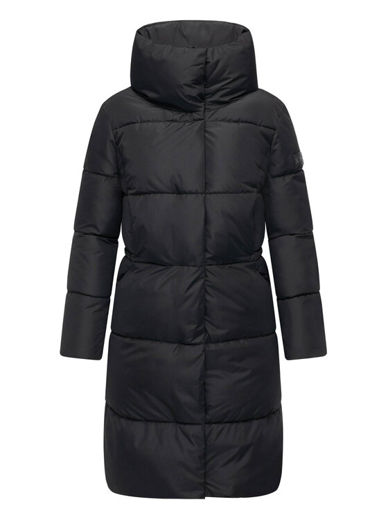 Navahoo Navahoo Kurtka zimowa Wolkenkuss Czarny Regular Fit