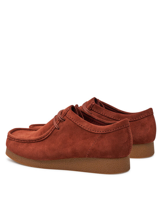 Clarks Clarks Mokasinke Wallabee Evo 26178278 Narančasta