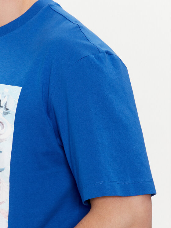 HUGO Hugo T-shirt Narcado 50513316 Plava Relaxed Fit