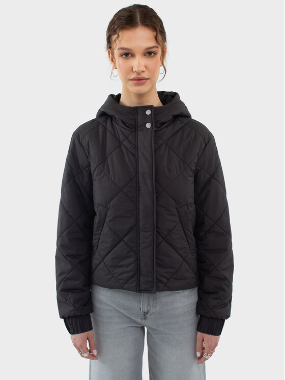 BIG STAR BIG STAR Kurtka zimowa PERY Czarny Basic Fit