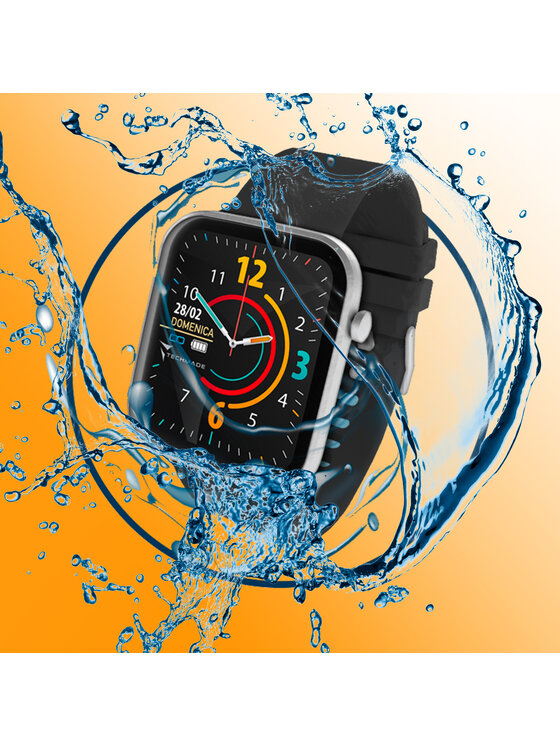 Techmade Techmade Zegarek 8099990146432 Czarny