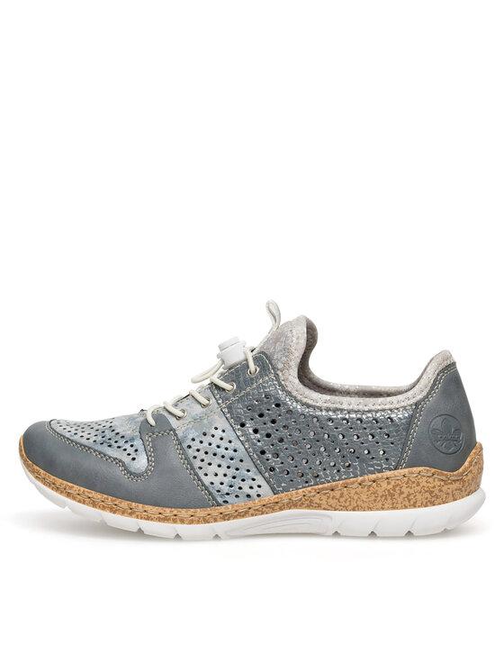 Rieker Rieker Halbschuhe N4255-12 Grau