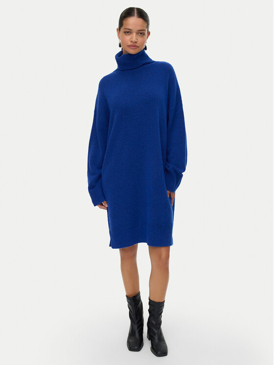 Vero Moda Vero Moda Kötött ruha Aquarius 10331900 Kék Regular Fit