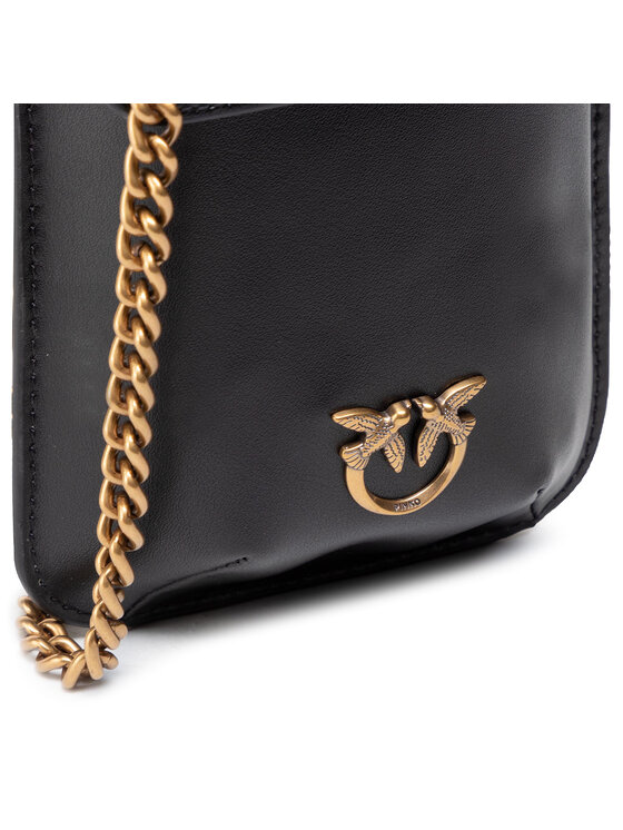 PINKO Pinko Torebka Ixia Phone Holder Simply C 20211 PLTT 1P225N.Y6XT Czarny