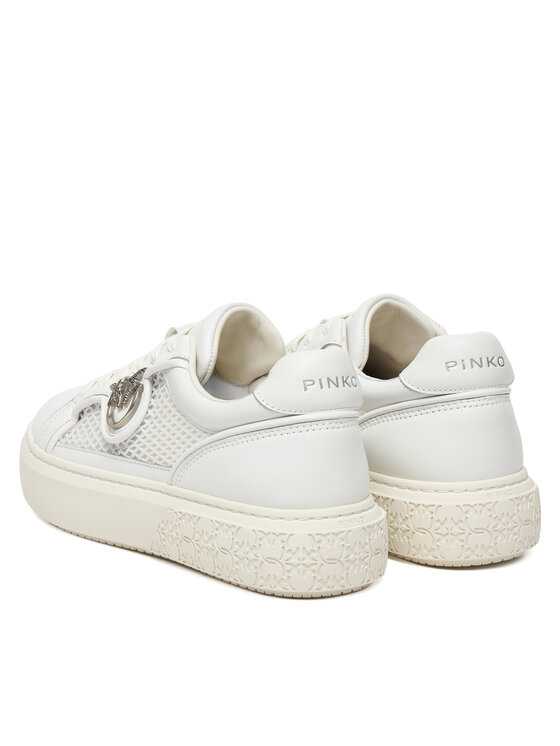 PINKO PINKO Sneakersy Yoko 33 SS0181 Biela