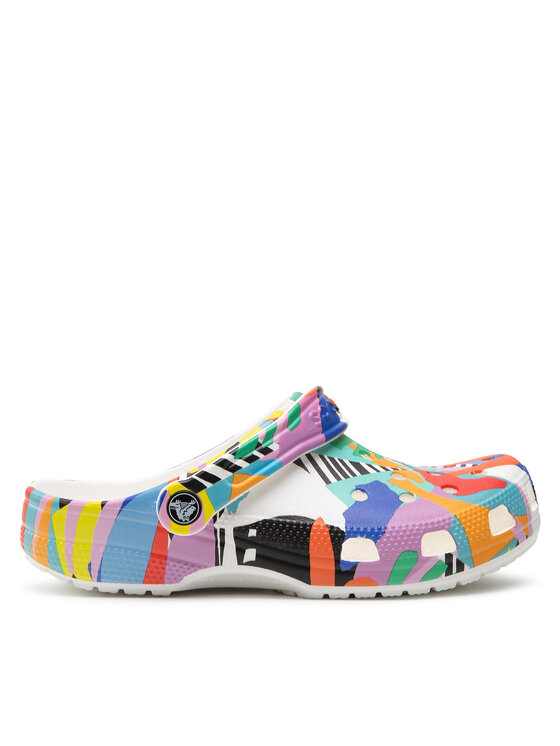 Crocs Crocs Pantoletten Classic Retro Resort Clog 207849 Bunt