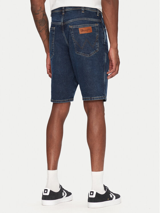 Wrangler Wrangler Jeansshorts Texas 112362506 Dunkelblau Regular Fit