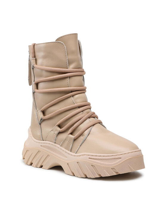 Inuikii Cizme de zăpadă Trekking Lace Up 70107-110 Bej 70107-110 imagine noua