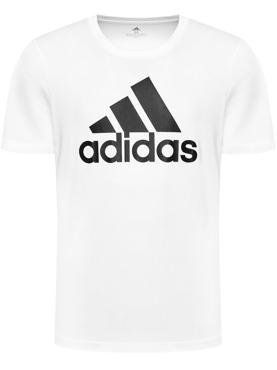adidas Póló Essentials Big Logo GK9121 Fehér Regular Fit • Modivo.hu