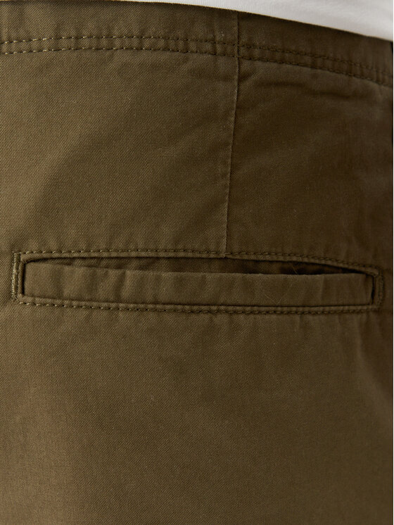 Jack & Jones Jack & Jones Kratke hlače iz tkanine Cole 12292263 Zelena Regular Fit