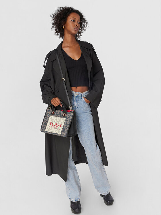 TOUS TOUS Käekott Shopping M. Amaya K Icon 2001502859 Pruun