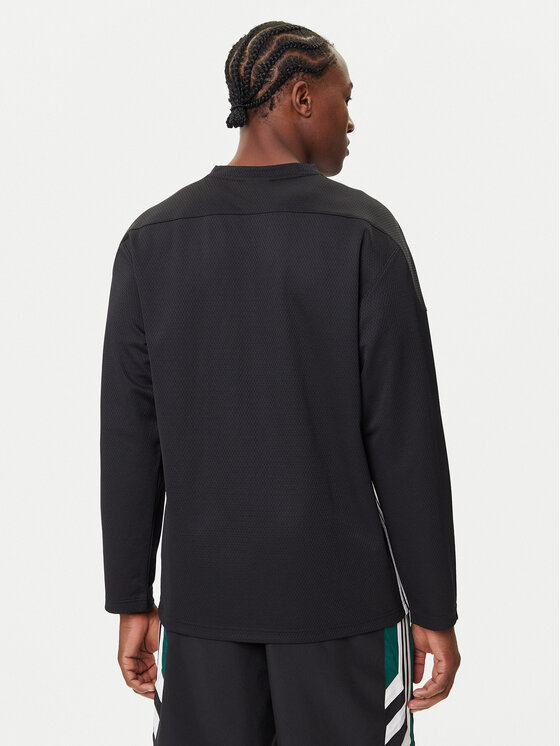 adidas adidas Longsleeve adicolor Mesh JY1307 Czarny Regular Fit
