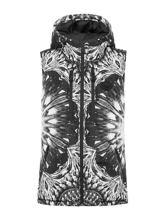 Plein Sport Plein Sport Bezrękawnik 8243 Czarny Regular Fit