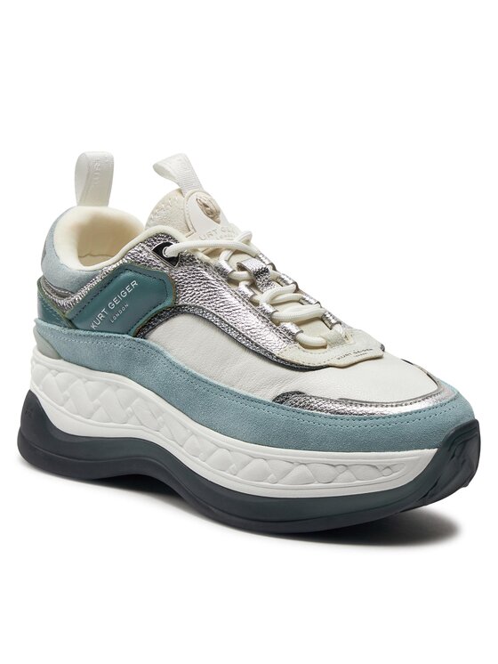 Kurt Geiger Kurt Geiger Сникърси Kensington Pump Sneaker 1290186619 Син