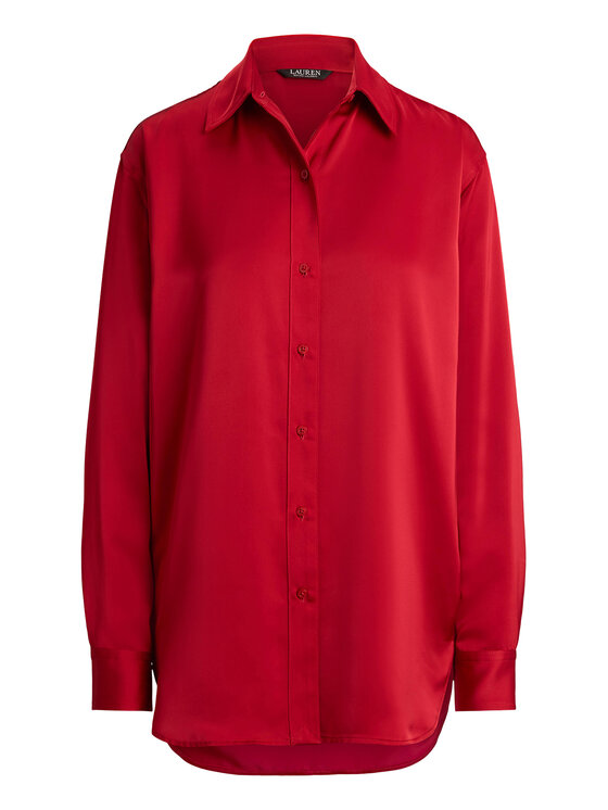 LAUREN RALPH LAUREN LAUREN RALPH LAUREN Srajca 200B27610006 Rdeča Relaxed Fit