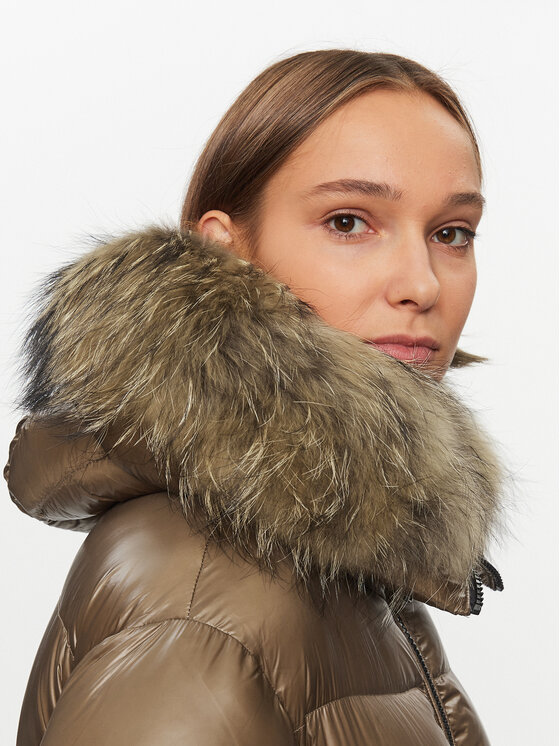 Hetregó Hetregó Daunenjacke Shea 8K722M Braun Regular Fit