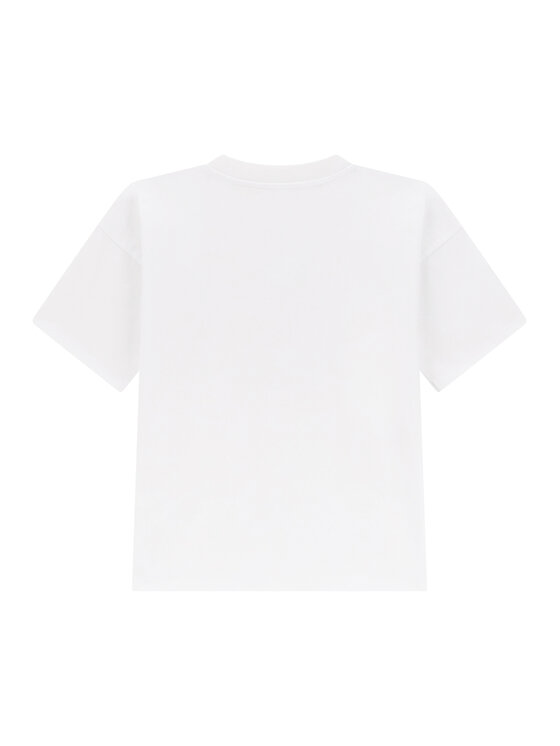 Guess Guess T-Shirt L5BI16 KCNQ4 Biały Regular Fit