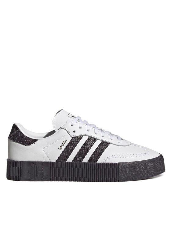 Adidas black & white samba rose trainers outlet