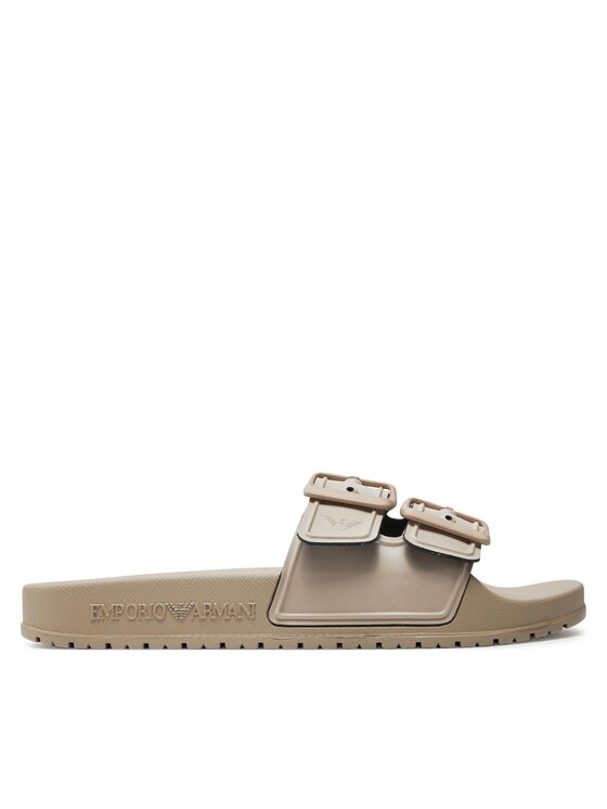 Emporio Armani Emporio Armani Шльопанці XVPS09 XN998 D417 Бежевий