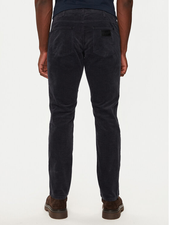 Wrangler Wrangler Traperice Greensboro 112358044 Tamnoplava Straight Fit