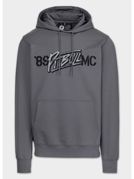 PITBULL PITBULL Bluza MC Szary Regular Fit