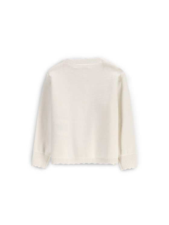 Coccodrillo Coccodrillo Kardigāns WC5172203EBG Écru Regular Fit