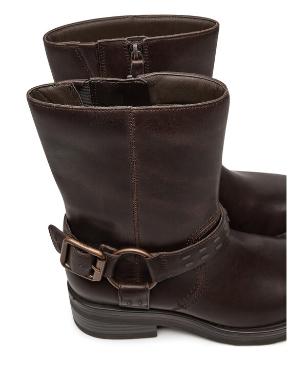 Clarks Clarks Μποτάκια Rebelle Up 26178898 Καφέ