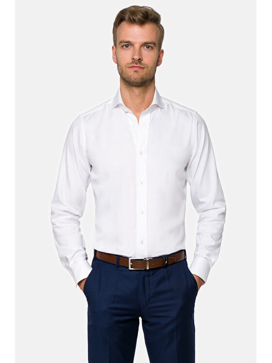 Lancerto Lancerto Koszula Susan KO073120000002 Biały Slim Fit