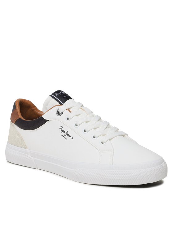 Pepe Jeans Pepe Jeans Sneakersy Kenton Court PMS30839 Biela
