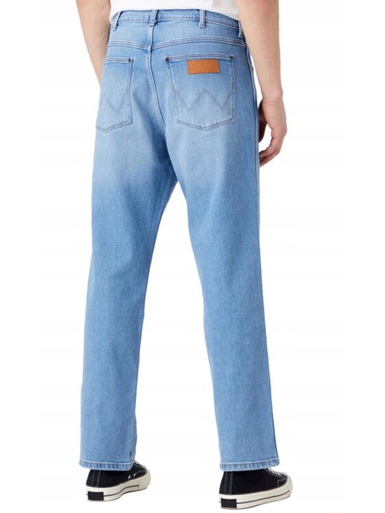 Wrangler Wrangler Jeansy Redding Niebieski Straight Fit
