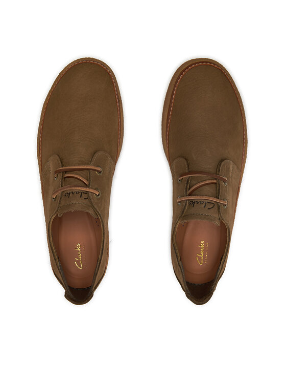 Clarks Clarks Półbuty Clarkwood Low 26176868 Brązowy
