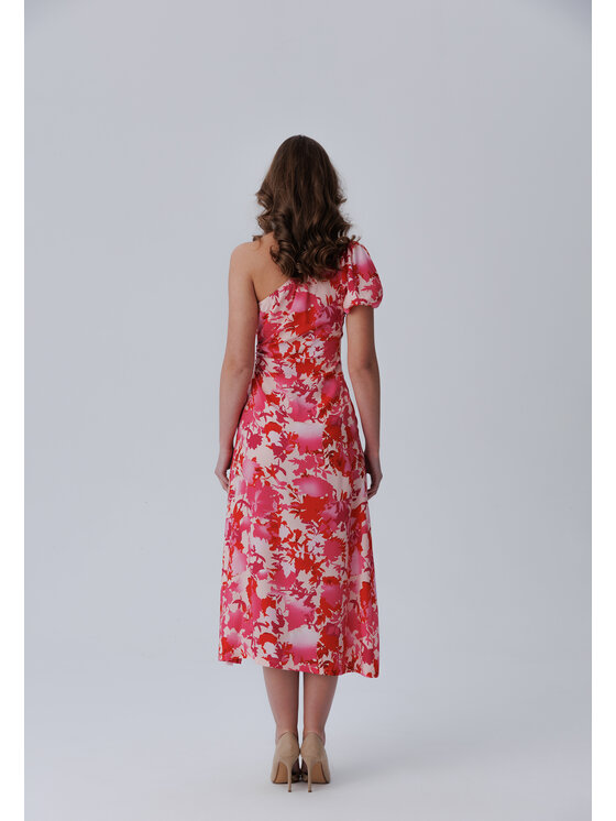 LAURELLA LAURELLA Sukienka codzienna 4SS275 Różowy Regular Fit