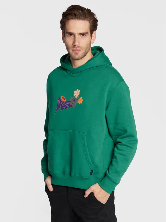 Puma Sweatshirt P.A.M. 536005 Grün Relaxed Fit