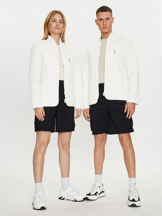 Rains Rains Μπουφάν μεταβατικό Giron Liner Jacket T1 19400 Λευκό Regular Fit