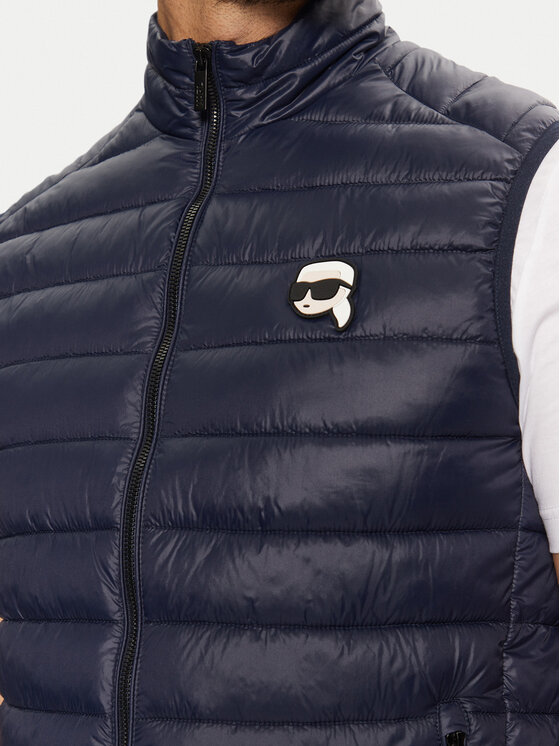 KARL LAGERFELD KARL LAGERFELD Weste 505711 Dunkelblau Regular Fit