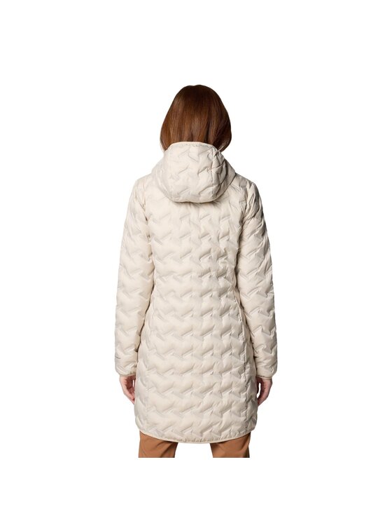 Columbia Columbia Kurtka puchowa Delta Ridge™ II Long Down Jacket Beżowy Regular Fit