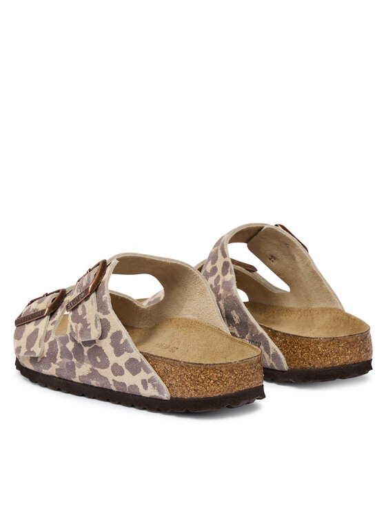 Birkenstock Birkenstock Παντόφλες Arizona Print 1033330 Ανοιχτό καφέ