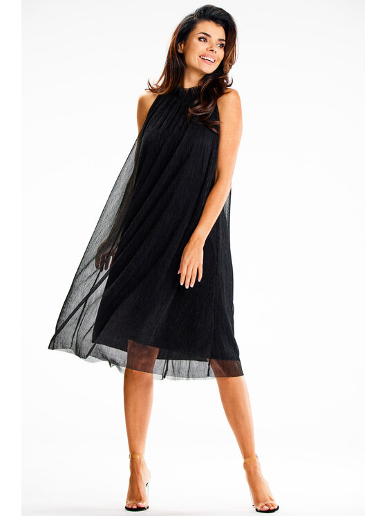 Awama Awama Abito da sera A629 Nero Basic Fit