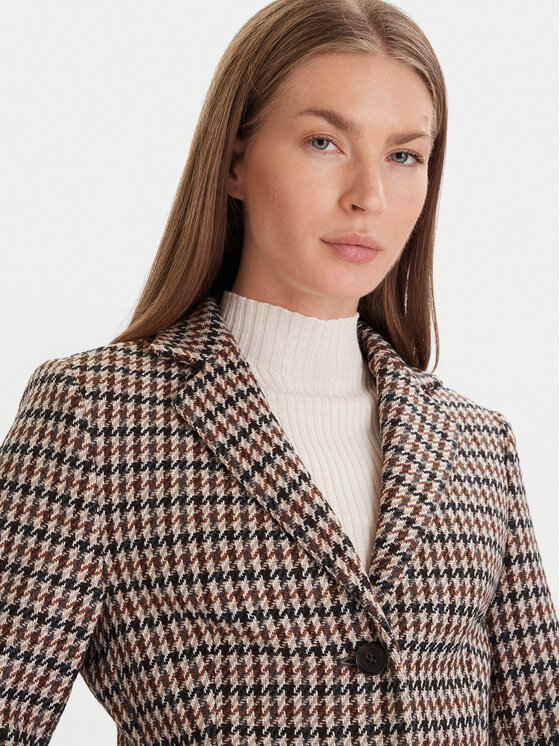 Tommy Hilfiger Tommy Hilfiger Sakoi Heritage WW0WW48266 Bež Regular Fit