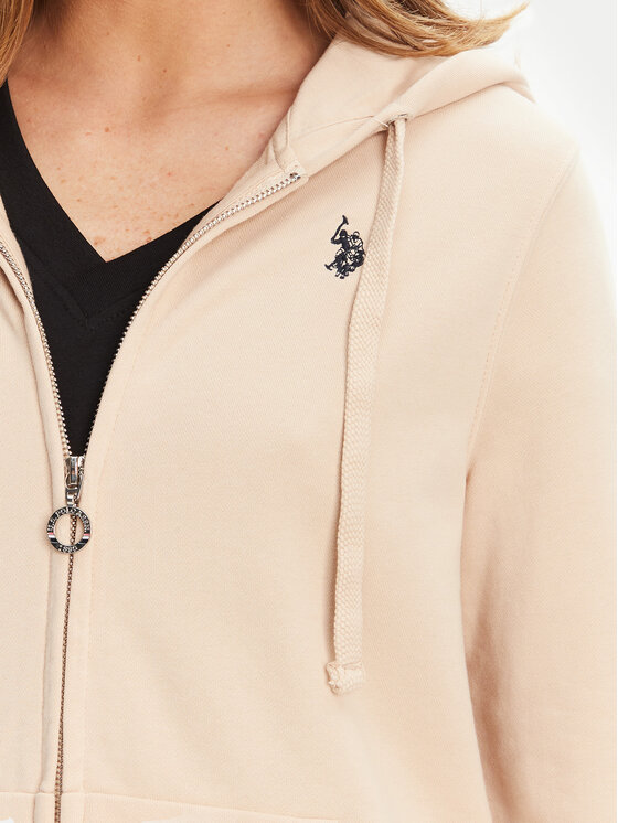 U.S. Polo Assn. U.S. Polo Assn. Pulóver WUP1512 Bézs Regular Fit