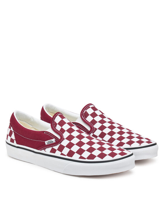 Vans Vans Sneakers aus Stoff Classic Slip-On VN000D5PZCF1 Dunkelrot