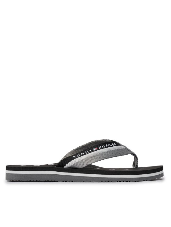 Tommy Hilfiger Tommy Hilfiger Japonke Tommy Loves Ny Beach Sandal FW0FW02370 Siva