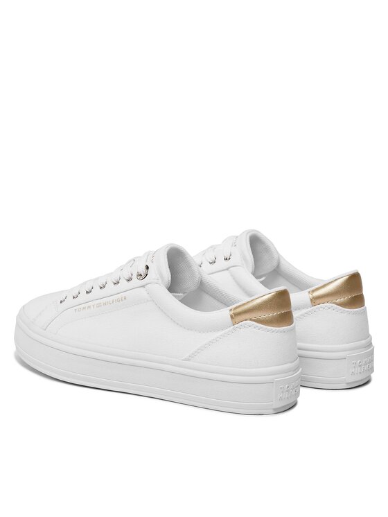 Tommy Hilfiger Tommy Hilfiger Tenisice Essential Vulc Canvas Sneaker FW0FW07682 Bijela