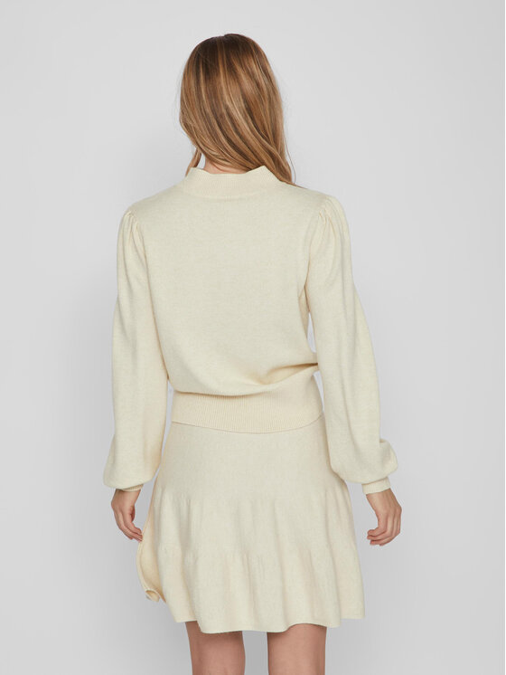 Vila Vila Pullover 14084179 Beige Regular Fit