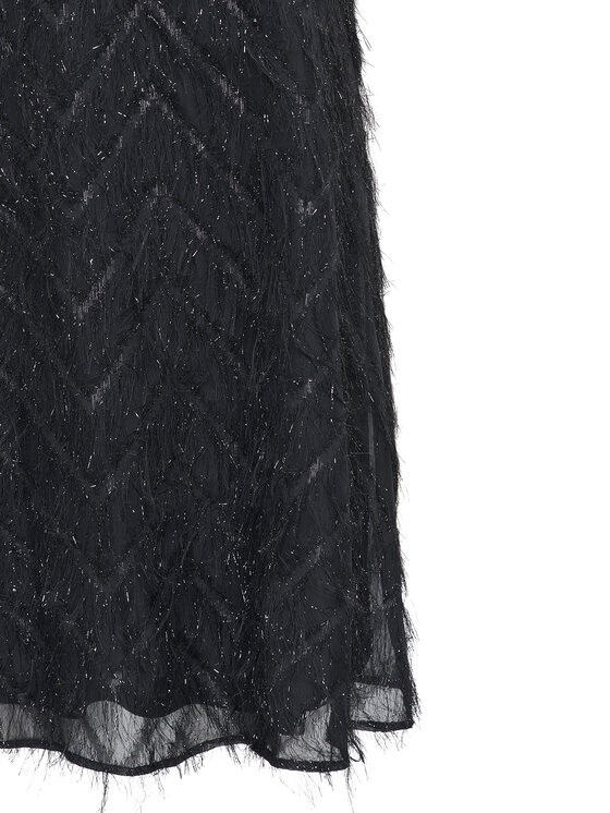 ONLY ONLY Koktel haljina Faye 15358411 Crna Loose Fit