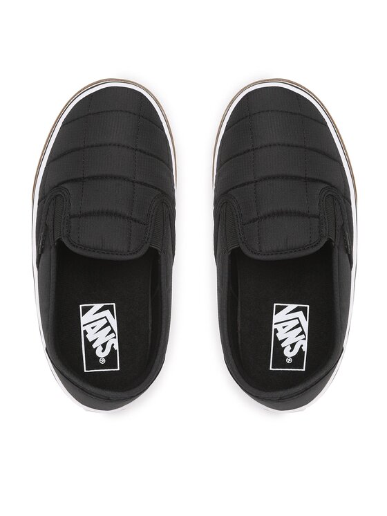 Vans quilted slip shop on lite black