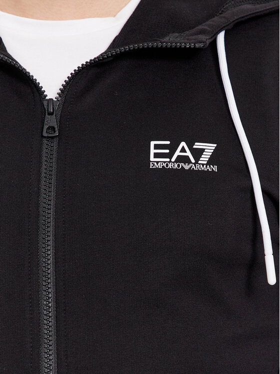 EA7 Emporio Armani EA7 Emporio Armani Trenerka 3DPV52 PJ05Z 1200 Crna Regular Fit